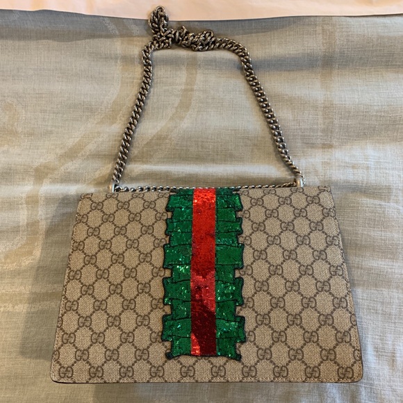 Gucci Dionysus supreme GG shoulder bag - Picture 4 of 8